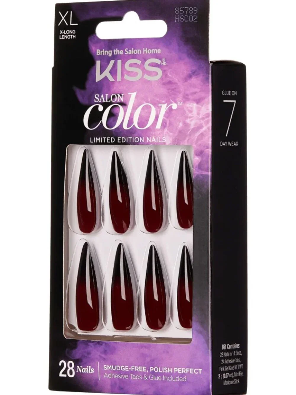 KISS Limited Edition Halloween Special Design XL Length Nails - Beat it